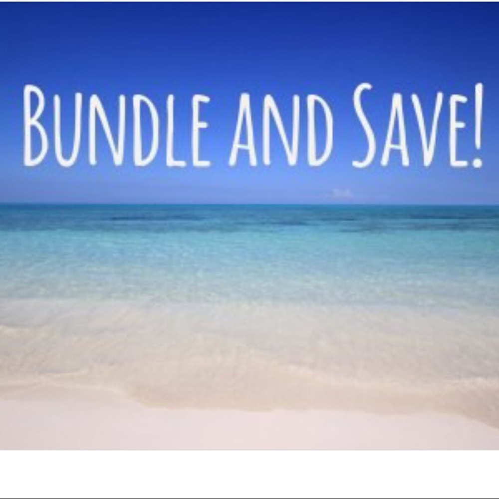 BUNDLE & SAVE 20%!!! And save on SHIPPING!